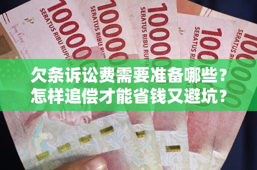 北京欠条诉讼费需要准备哪些？怎样追偿才能省钱又避坑？