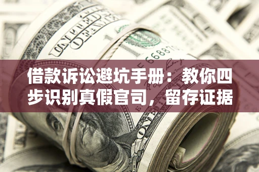 北京借款诉讼避坑手册：教你四步识别真假官司，留存证据不踩雷