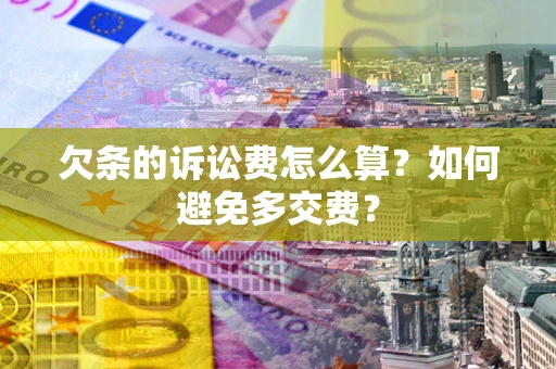 北京欠条的诉讼费怎么算？如何避免多交费？